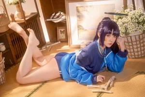 Blue Archive Hayase Yuuka Gym Suit Cosplay by Hoshilily Xing Zhi Chi Chi - Exclusive 70P Photo Set and Video-5