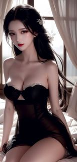AI Generated Realistic BiAn1 Part02: Alluring Mysterious Beauty Portrait-2