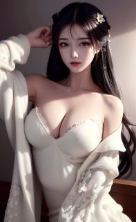 AI Generated Realistic BiAn1 Part02: Alluring Mysterious Beauty Portrait-3