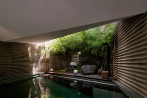 Modern Tropical 600m2 Garden House in Bandung: Folded Rooms Garden's Innovative Layered Architecture and Eco-Friendly Urban Living Design-18