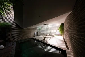 Modern Tropical 600m2 Garden House in Bandung: Folded Rooms Garden's Innovative Layered Architecture and Eco-Friendly Urban Living Design-16