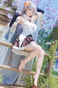 Coser Feng Jiang Jiang V as Aifoshen: Ethereal Beauty in a Natural Fantasy Setting-5