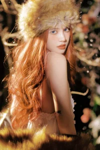 Stunning Winter Night Aesthetic Photography: Pa Pa Xiao Gong Zhu in YiTuYu Art Language Vol.9156-8