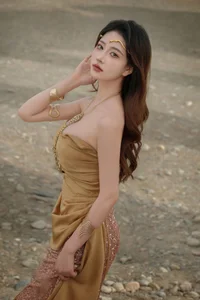 Ethereal Sacred Ruins Cosplay Collection by Nian Nian: Captivating Fantasy Photography and Traditional Aesthetic Inspiration-23