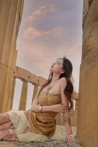 Ethereal Sacred Ruins Cosplay Collection by Nian Nian: Captivating Fantasy Photography and Traditional Aesthetic Inspiration-20