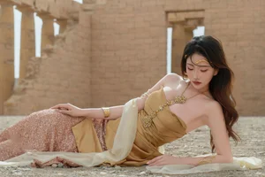 Ethereal Sacred Ruins Cosplay Collection by Nian Nian: Captivating Fantasy Photography and Traditional Aesthetic Inspiration-16