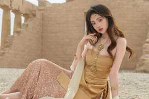 Ethereal Sacred Ruins Cosplay Collection by Nian Nian: Captivating Fantasy Photography and Traditional Aesthetic Inspiration-11