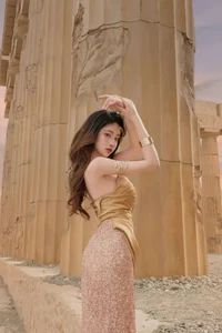 Ethereal Sacred Ruins Cosplay Collection by Nian Nian: Captivating Fantasy Photography and Traditional Aesthetic Inspiration-19