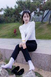 Chiness Model No.2337 Xiao Jiu: High Heels, White Socks, Elegant Style-20