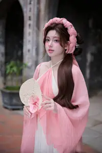 Graceful Vietnamese Beauty: A Modern Traditional Muse in a Serene Setting-16