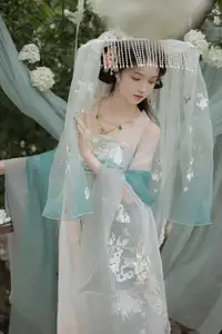 Ethereal Hanfu Beauty: Bao Zou Qi Qi in YiTuYu Vol.8607 Art Collection-13
