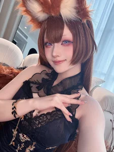 Ethereal Grace: Amagi's Evening Gown Cosplay by Yu Yu - An Azur Lane Masterpiece-24