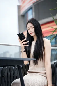 Artistic Outdoor Portraits: Xiao Ying in YiTuYu Art Language Vol.9250 – Moody Cloudy Day Photography Series-4