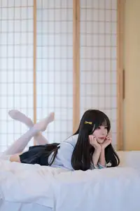 Charming Schoolgirl in Uniform: A Glimpse into Summer Reverie-45