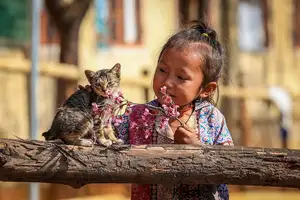 Muong Tip Children's Smiles Amidst Nghe An's Bright Cherry Blossoms-7