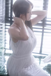 Coser Hoshilily: 'Wonderful Rainy Day Encounter' Part01 – Unveiling Ethereal Charm-8