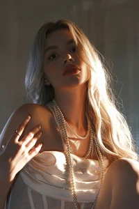 Elegant Fashion Portraiture: YiTuYu Art Language Vol.9266 Featuring Model Albina – Artistic Shadow and Light Photography Collection-14