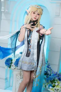 Coser YanYan Captivating Cartethyia Cosplay from Wuthering Waves-14