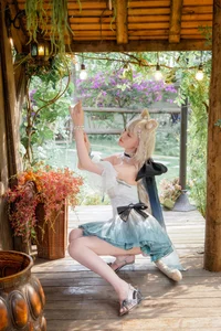 Dreamy Aesthetic: Coser Nnian as in an Enchanted Garden-12