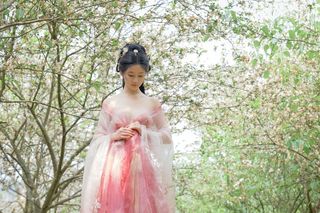 Coser Nnian as Begonia Fairy: Ethereal Beauty in a Fairytale Garden-29