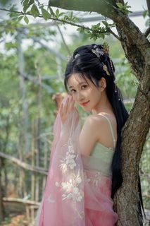 Coser Nnian as Begonia Fairy: Ethereal Beauty in a Fairytale Garden-40