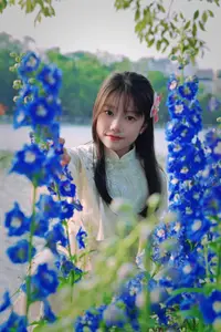 Graceful Vietnamese Girl in White Ao Dai Shines with Traditional Beauty in Old Quarter-2