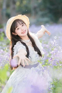 Elegant Floral Portrait Series: Xia Yu Xiao Nian in Art Language Vol.9306 – Aesthetic Nature Photography and Fashion Inspiration-6