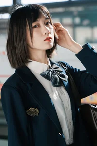 Urban Subway Portrait Photography: YiTuYu Art Language Vol.9127 Featuring Qi Qi in a Cinematic Metro Setting-10