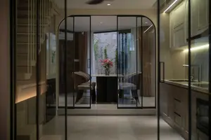 Light-Filled Tube House: Discover Unique Arched Facade & Green Urban Living-8