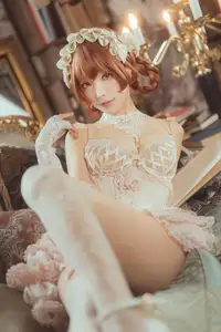 Coser Ely_eee: Mysterious Book Witch in the Ancient Library-8