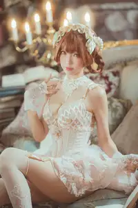 Coser Ely_eee: Mysterious Book Witch in the Ancient Library-29