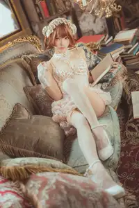 Coser Ely_eee: Mysterious Book Witch in the Ancient Library-32