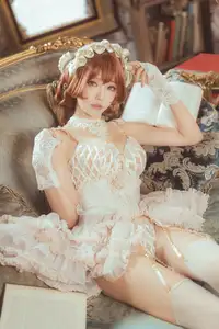 Coser Ely_eee: Mysterious Book Witch in the Ancient Library-9