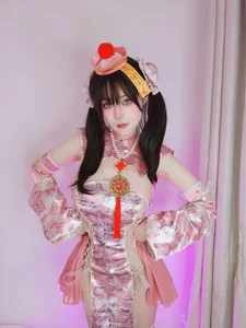 Enthralling sweetness of Coser BaiYin81 in Fantia Member Collection-15