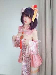 Enthralling sweetness of Coser BaiYin81 in Fantia Member Collection-11