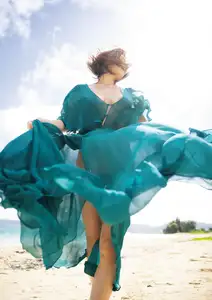 Mino Suzume: Enchanting Blue Nymph with a Captivating Gaze - T20-18