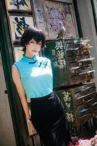 Nostalgic Elegance: Ely_eee as Reiko Kujirai-18