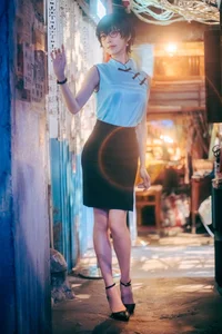 Nostalgic Elegance: Ely_eee as Reiko Kujirai-17