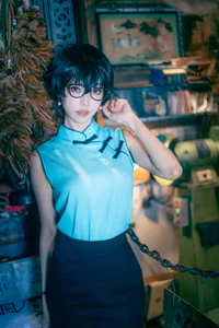 Nostalgic Elegance: Ely_eee as Reiko Kujirai-31