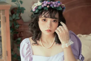 Elegant Portrait Art: YiTuYu Art Language Vol.9390 Featuring Model Bei Bei Bu Shui Jiao – Sophisticated and Gentle Aesthetic Photography Collection.-8