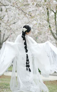 Ethereal Beauty of Sui Sui Ru Yi in YiTuYu Art Language Vol.8880 Amidst Blossoms-0