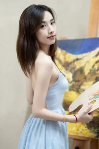 Pure Elegance of Nan Nan in YiTuYu Art Language Vol.8887-7