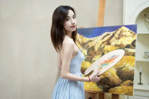 Pure Elegance of Nan Nan in YiTuYu Art Language Vol.8887-4