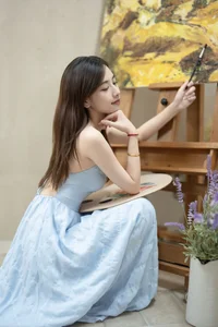 Pure Elegance of Nan Nan in YiTuYu Art Language Vol.8887-1