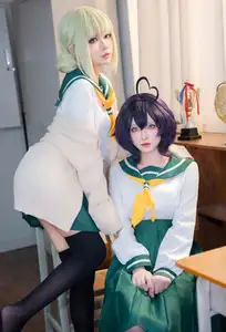 Coser Qing Shui You Nai Transforms into Utena Hiiragi JK from Gushing over Magical Girls - Pure, Adorable & Captivating-13