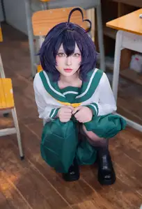 Coser Qing Shui You Nai Transforms into Utena Hiiragi JK from Gushing over Magical Girls - Pure, Adorable & Captivating-3