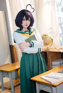 Coser Qing Shui You Nai Transforms into Utena Hiiragi JK from Gushing over Magical Girls - Pure, Adorable & Captivating-7