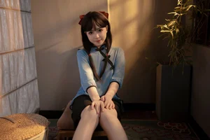 Elegant Bangni Cosplay: Dragon Boat Festival Inspired Portrait Series - 一举高粽 Part 02 (47 High-Definition Photos)-0