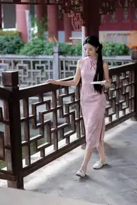 Elegant Chu Yin Asian Beauty in Qipao YiTuYu Art Language Vol.8675-15