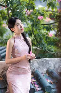Elegant Chu Yin Asian Beauty in Qipao YiTuYu Art Language Vol.8675-6